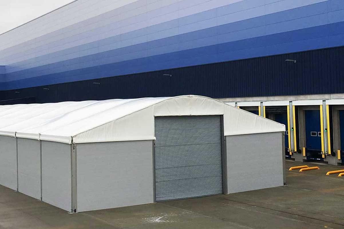 temporary warehouse structure