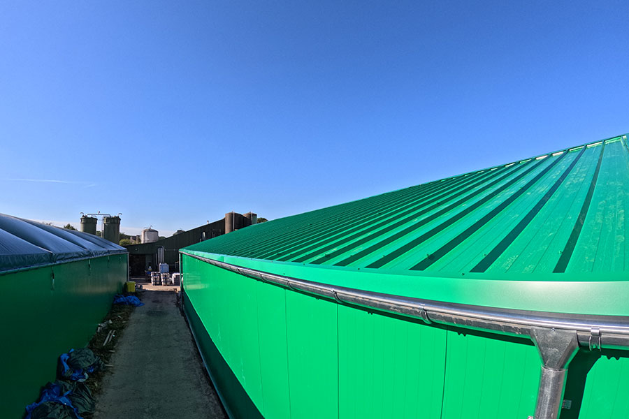 40mm Sandwich Panel Roof for insulated warehouse with Steel Gutters & Downpipes